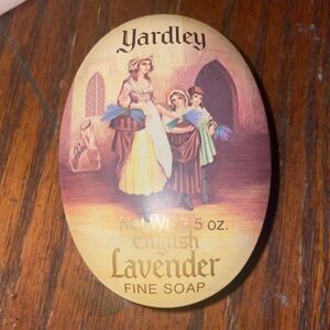 Vintage English Lavender Fine Soap Tin